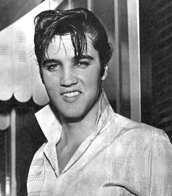 Elvis Presley in his prime, 1958