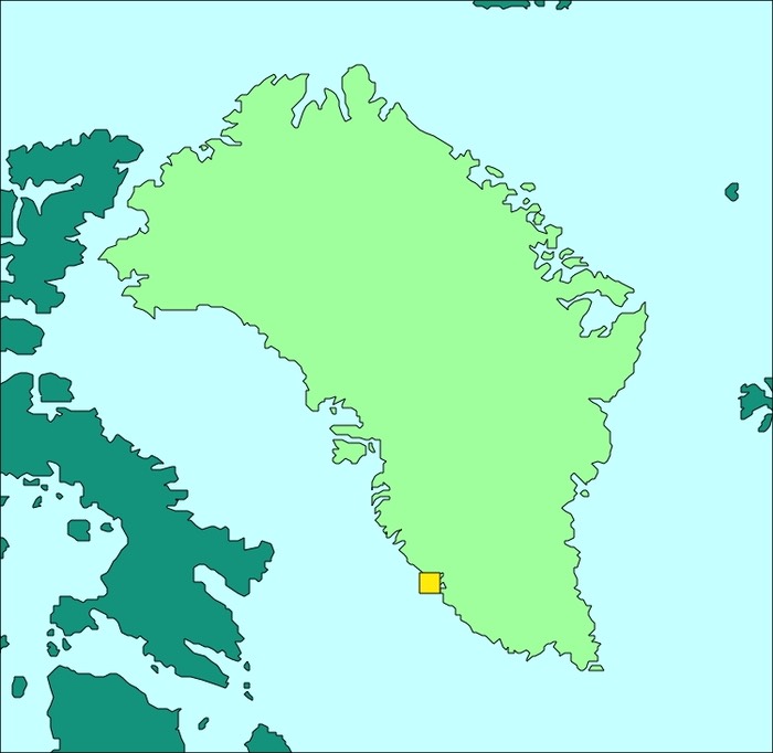 Greenland map