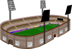 Soccer stadium