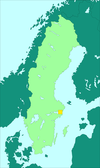 Map of Sweden