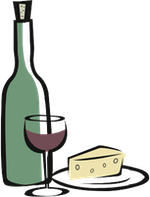 Wine and cheese